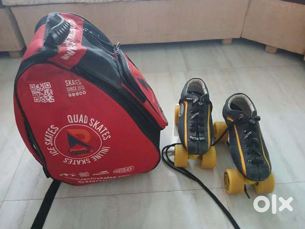 Complete skating gears for age group of 8-16 years
