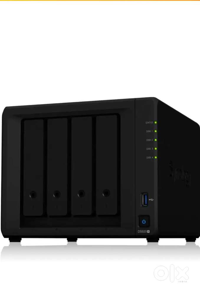 Synology DiskStation DS920+ Network Attached Storage Drive (Black)
