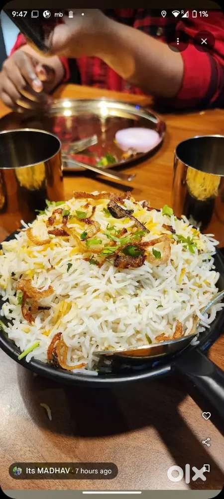 I need a job Naku Job kavali I'm All round chief master