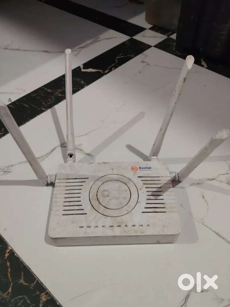 Wi-Fi router with proper working condition with wiring