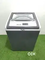 ₹-Whirpool 123 white+grey colour topload washing machine with warranty