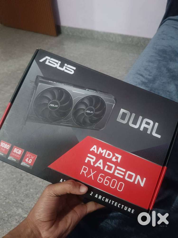 Asus Amd rx6600 8gb gpu graphics card