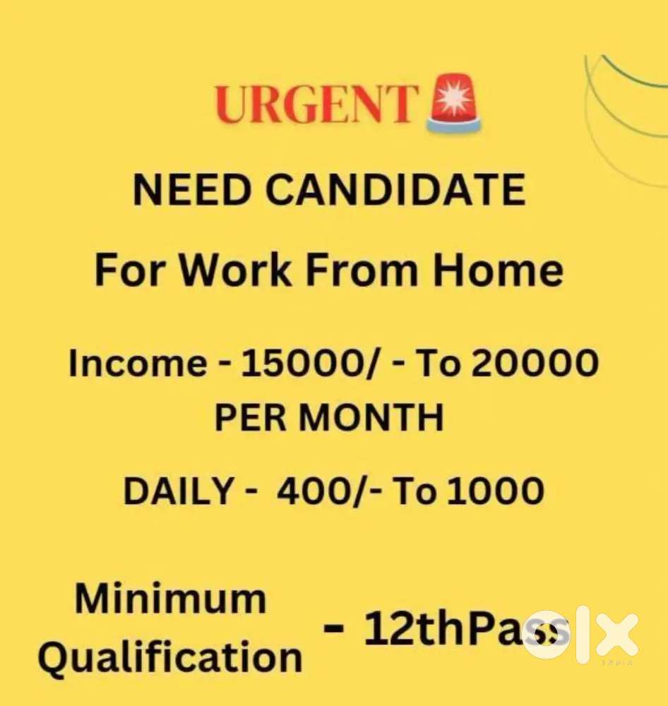 Work from home