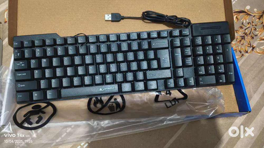 Keyboard and mouse