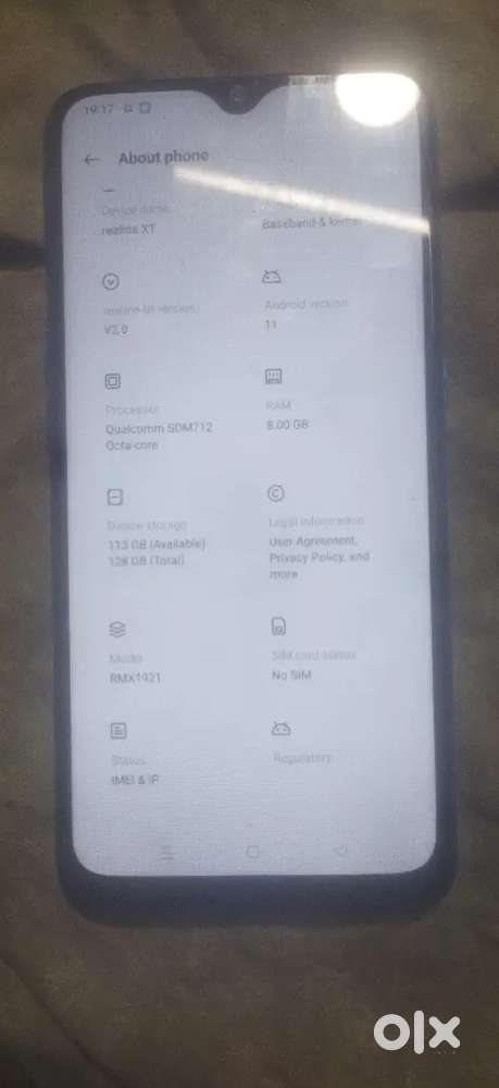 REALME XT 8GB RAM 128GB INTERNAL
