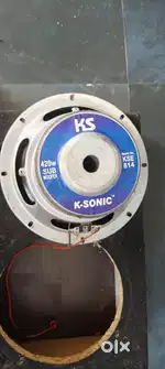 Subwoofer car and auto suitable good condition