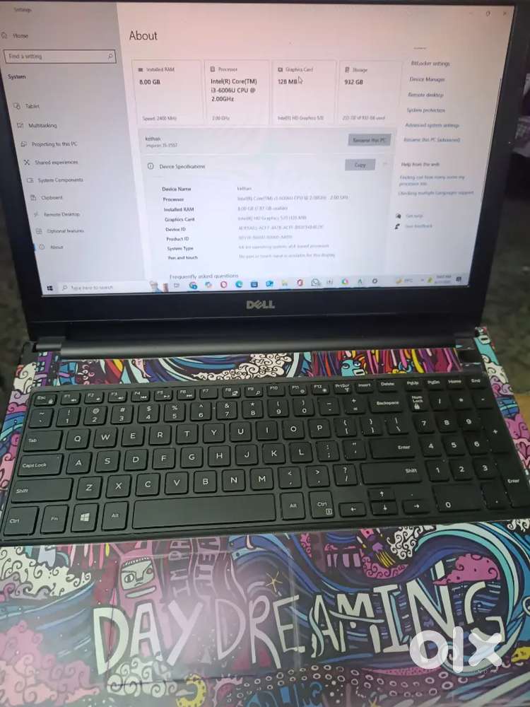 DELL inspiron 15-3567