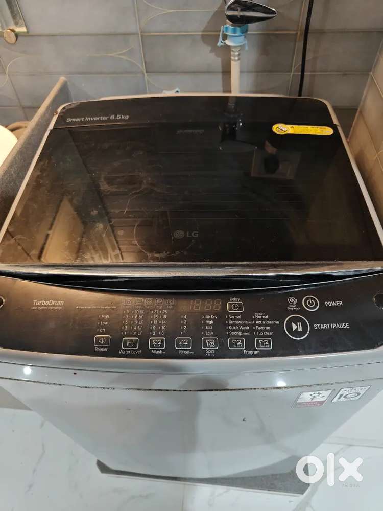 6.5 kg smart inverter LG Turbodrum automatic