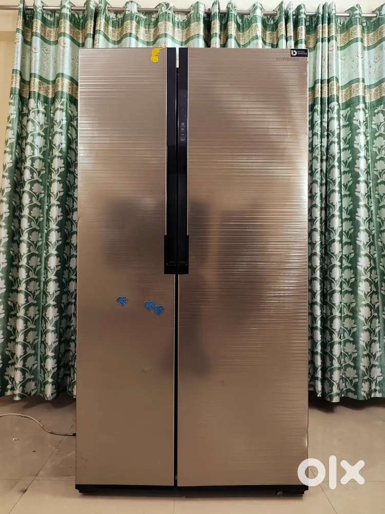 Samsung 674 Litre inverter model side by side Refrigerator fully work