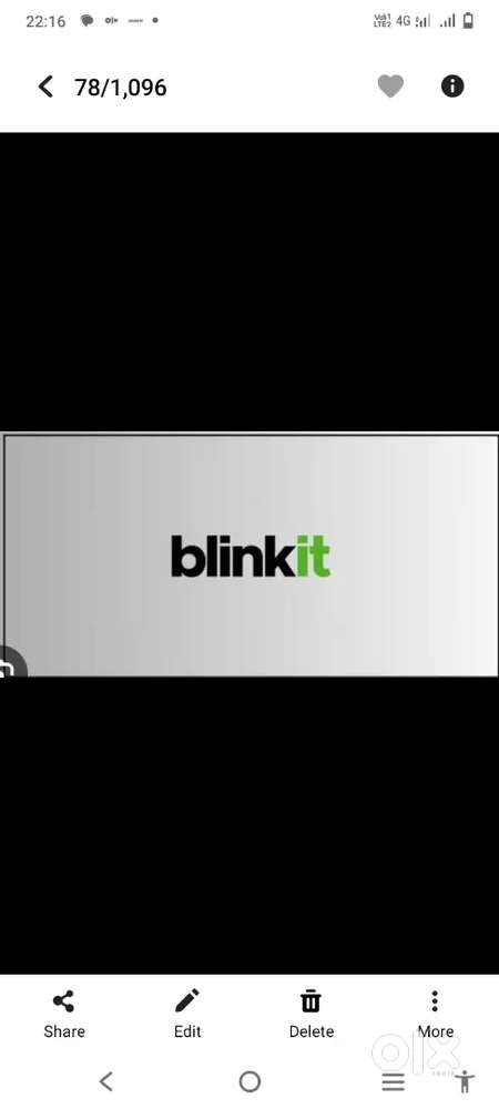 Hiring for Hyderabad blinkit delivery boy job