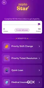 Zepto delivery partner job part time and full time