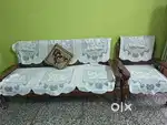 Wooden Sofa Set made from saagvan