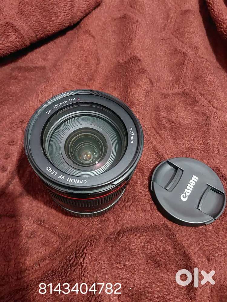 Canon EF 24-105 MM lens and Canon 7D Camera