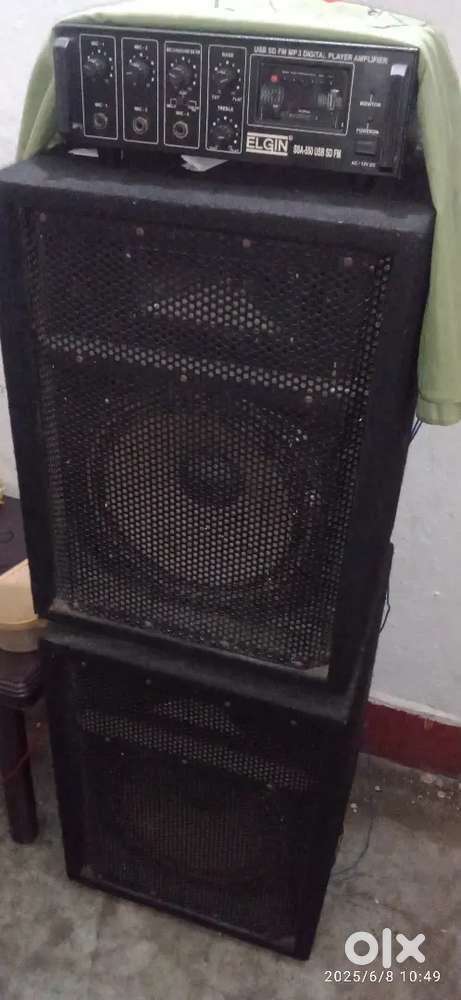 D j sound box  urgent sell