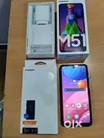 Samsung Galaxy M51 4G Blue, 6GB Ram, 128GB Rom, 7000 mAH Big Battery.