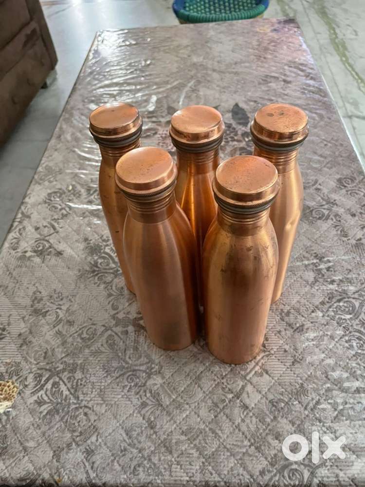 Copper water bottells