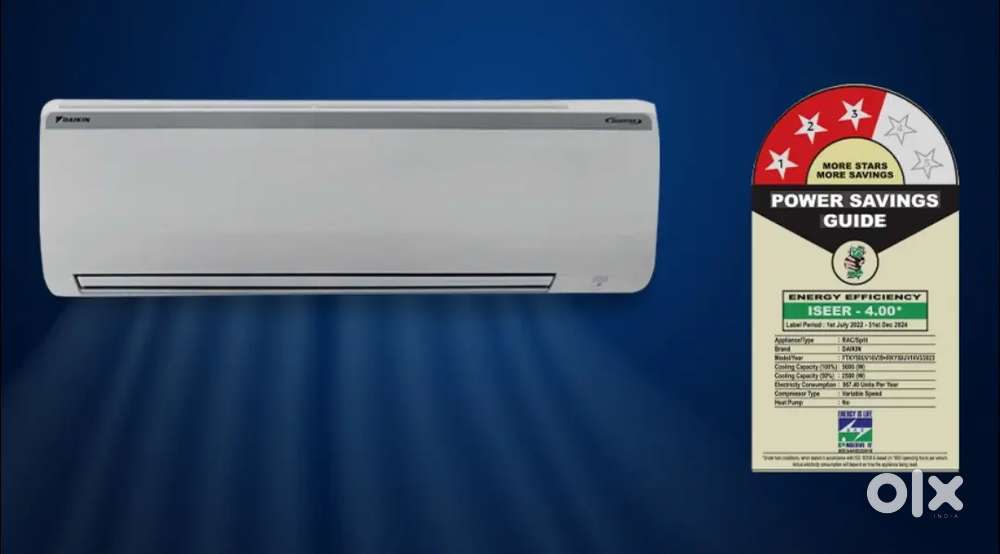 DAIKIN 1.5 TON INVERTER AC + Stabilizer