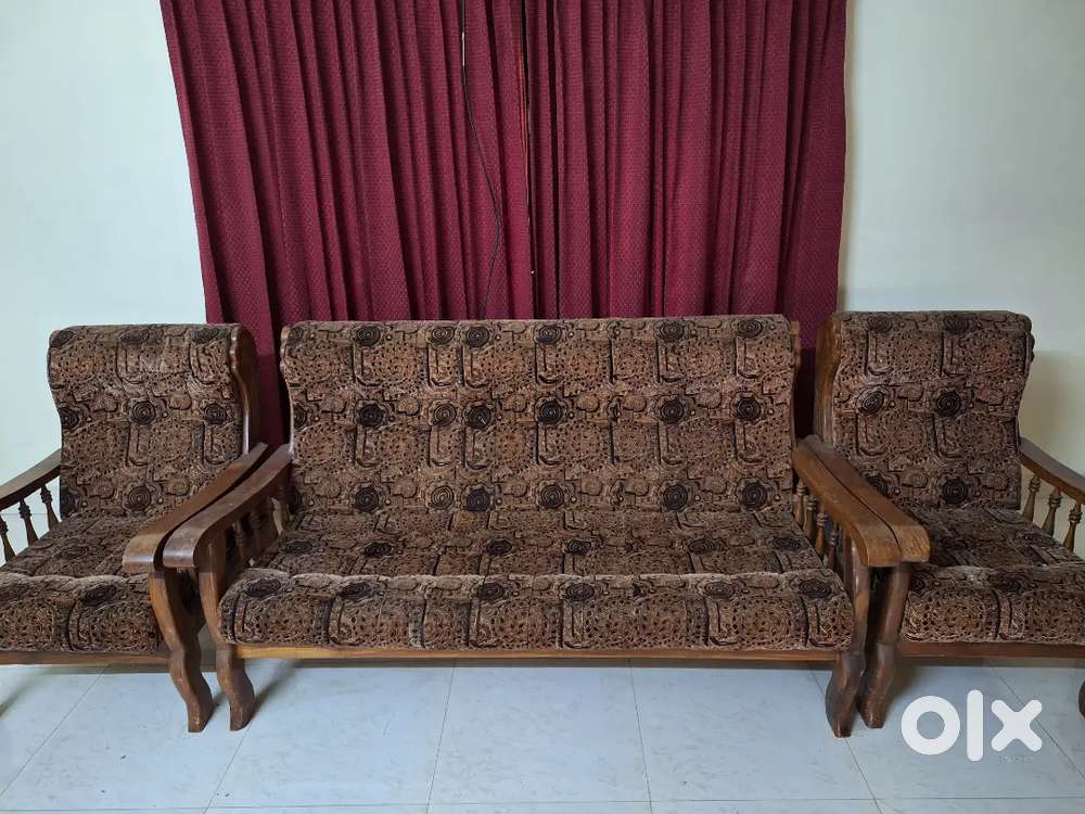 Wooden Sofa Seater