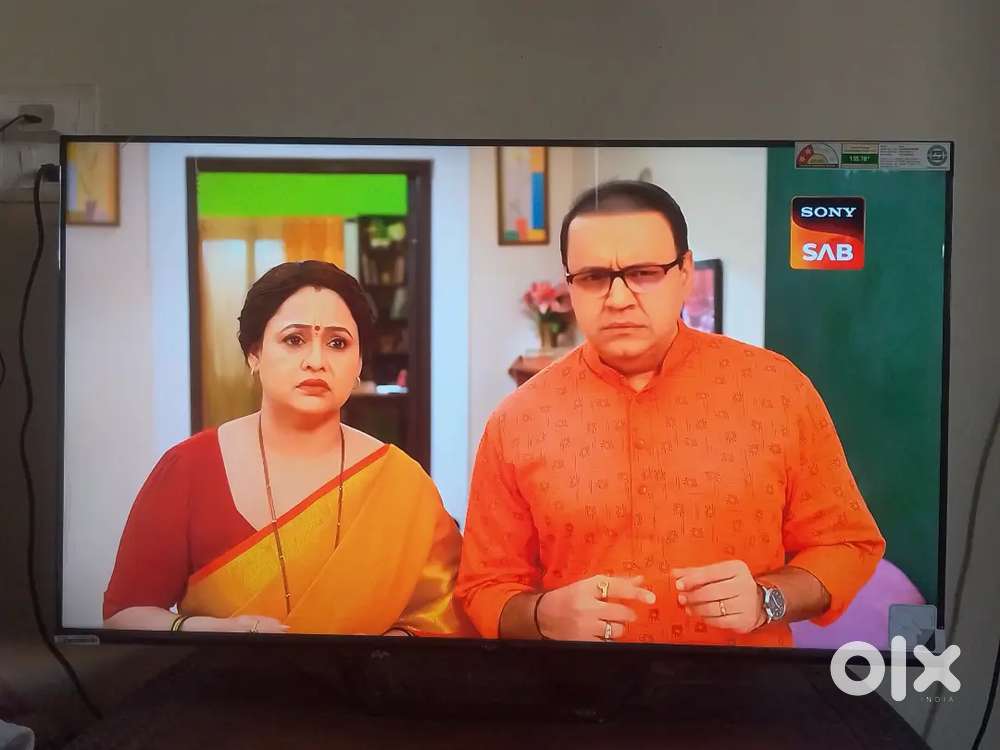 43 इंच गूगल अँड्रॉइड टीव्ही 3 महीने जुना अर्जेंट विकणे आहे कात्रज पुणे