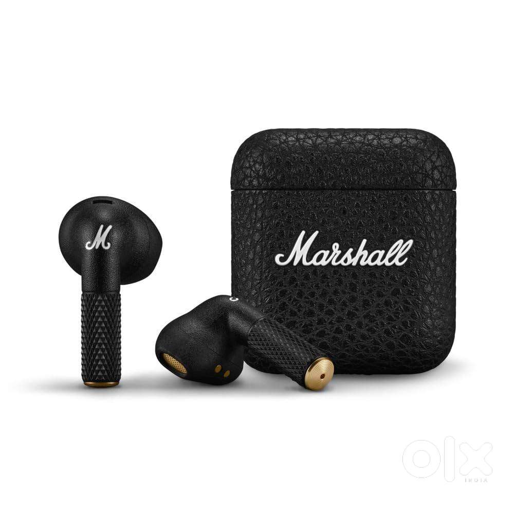 Marshall Minor IV Wireless Earbuds with 30+ Hours of Playtime, Water-R