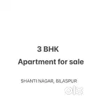 Fully furnished 3BHK apartment for sale