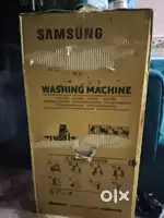 brand new Box pack  samsung washing machine 7.5/kg color with & brown