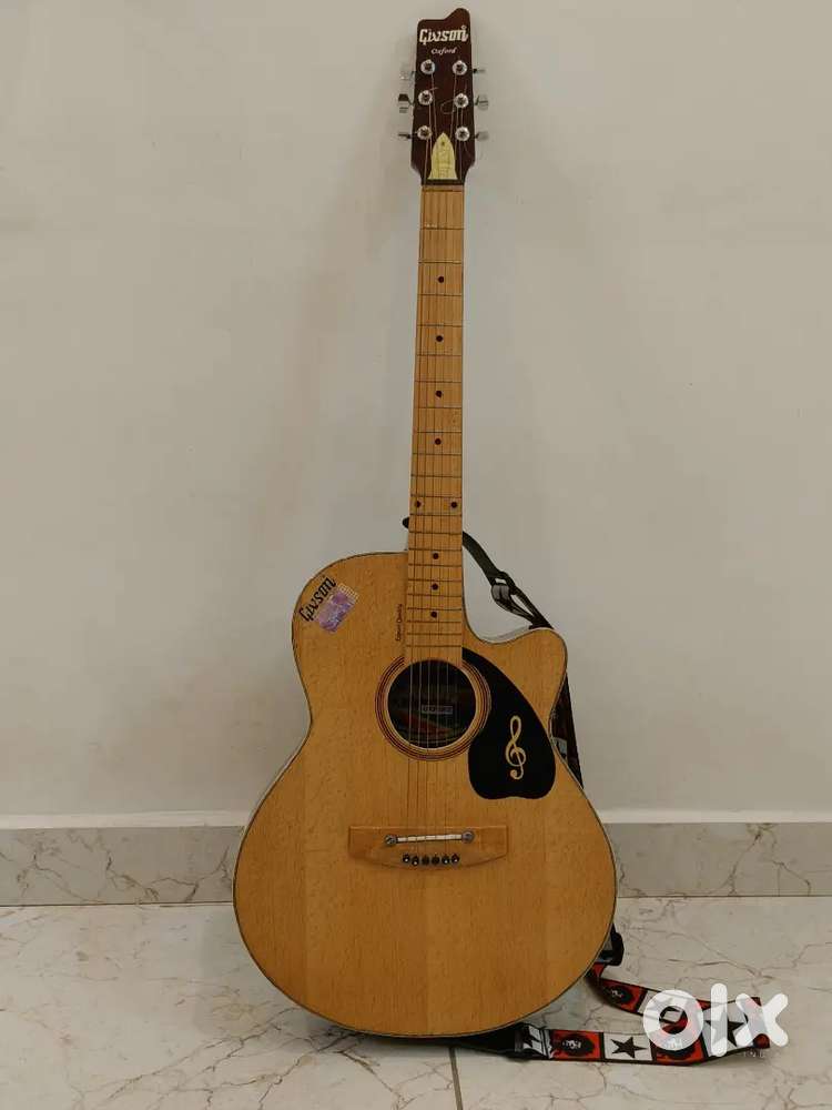 Acoustic Guitar with accessories