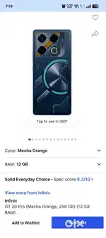 Infinix GT 20 PRO