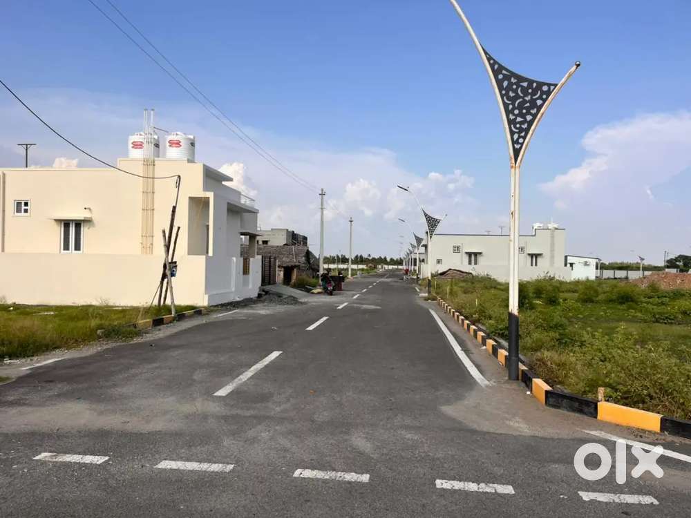 2 bhk north facing house with car parking
