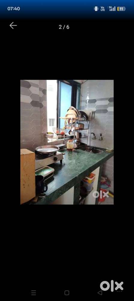 1bhk flat sharing with 2