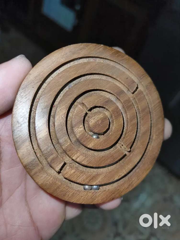 Maze game, wooden,it's like antique.