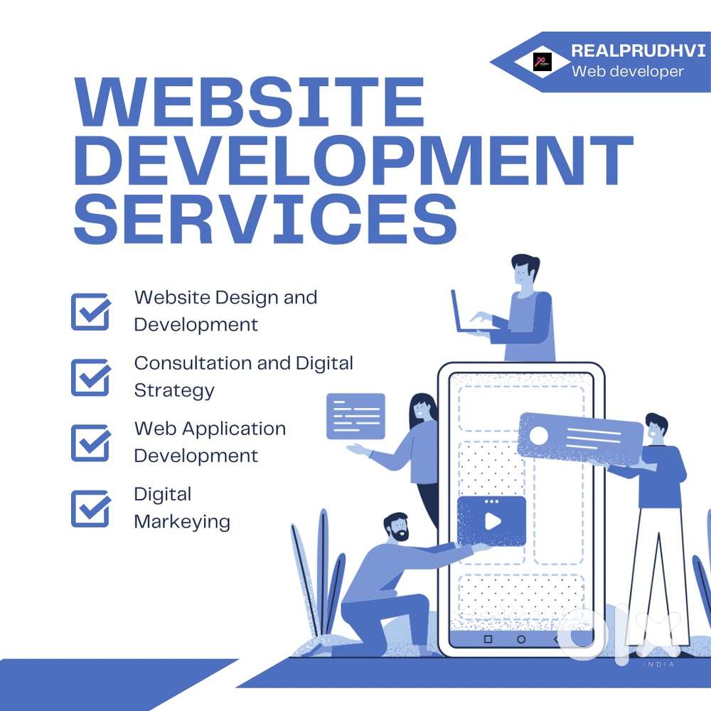 Web design, web development, digital marketing, graphic design
