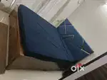 Bed and almirah and sofa