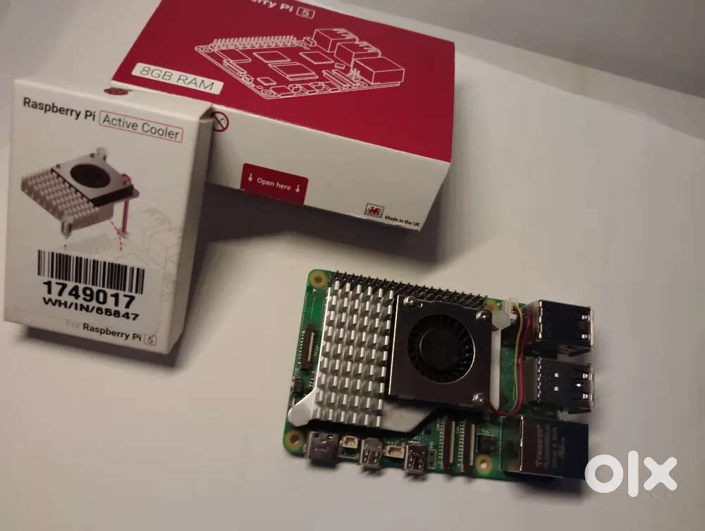 Raspberry pi 5 8GB Kit ( Sandisk Pendrive+Powersupply+HDMI Converter)