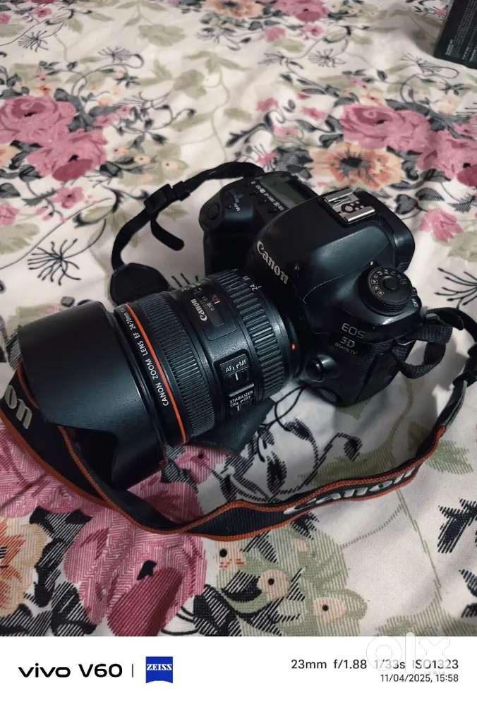 Canon 5d mark iv with canon 24-70 f.4lens.