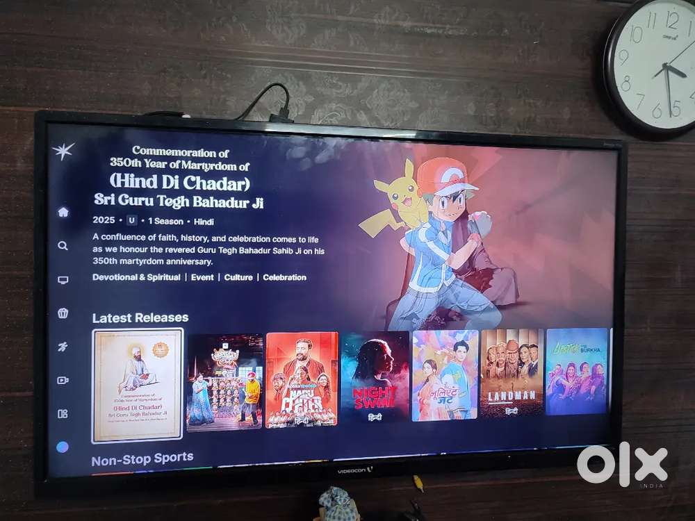 Videocon hd ready smart with firetv stick 43inch