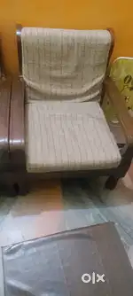 3+1+1 wooden sofa set