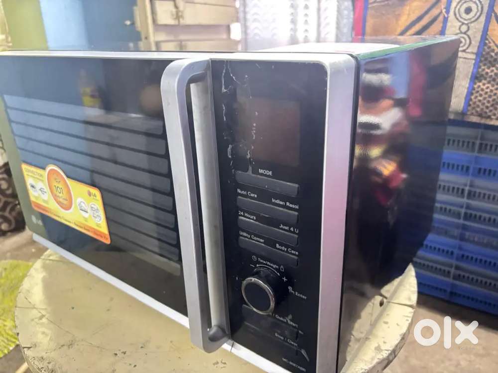 LG microwave oven 101 auto cook menu