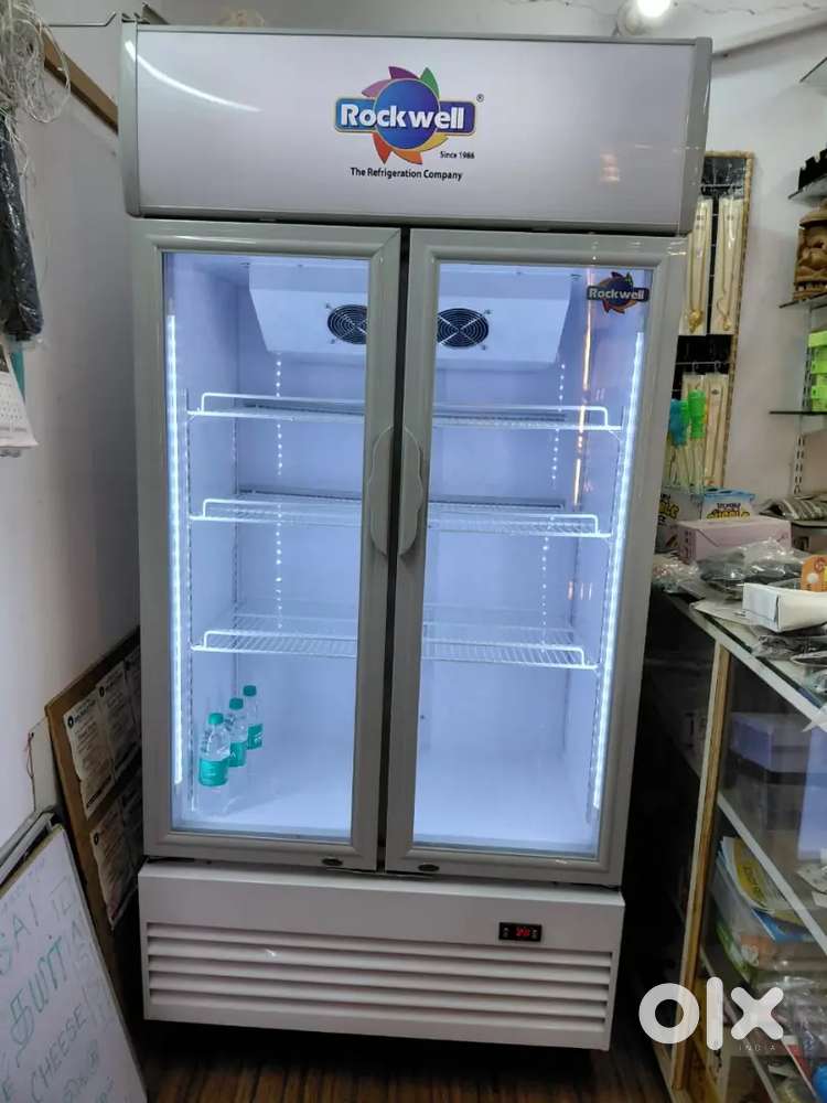 ROCKWELL Double glass door Visi cooler Heavy Duty, Dynamic Cooling
