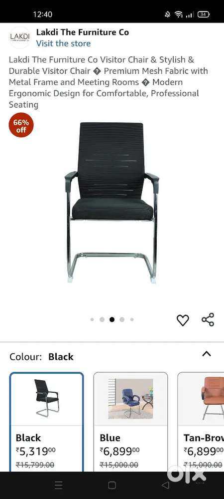 Soft and comfortable office and library chair