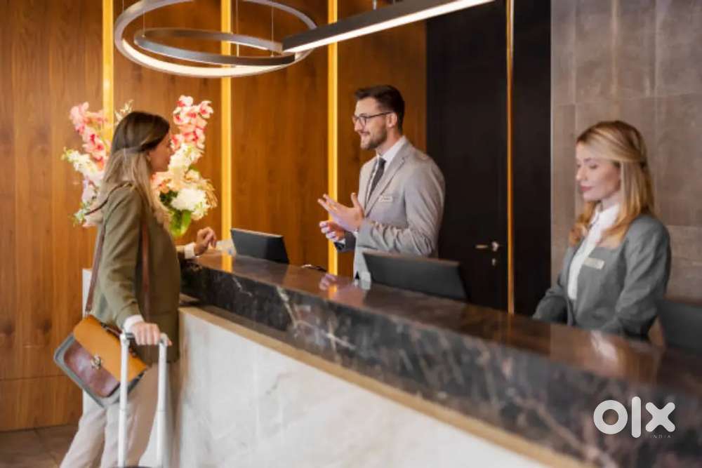 Required  front office  executive  for a star hotel