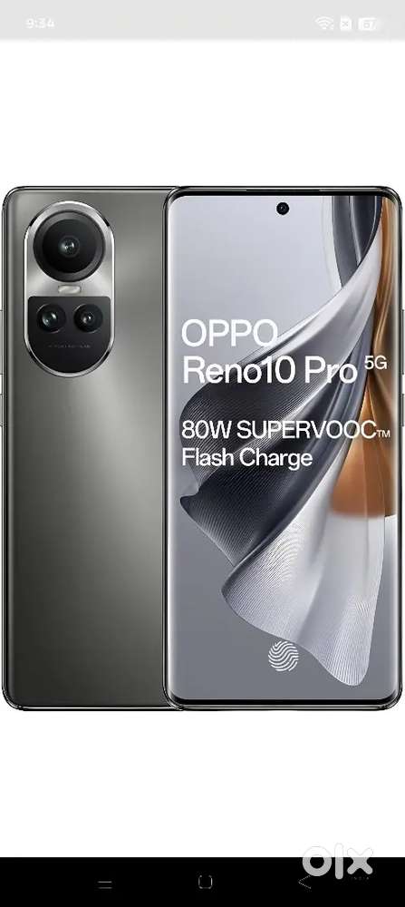OPPO RENO 10 PRO 12 256 bill box charger available exchange available