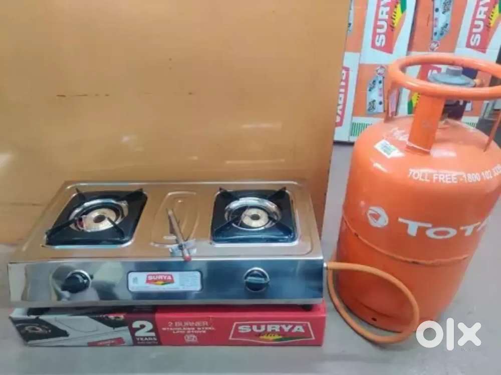 Gas st 2 burning very good condition