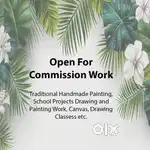 Commission Work of Handmade Paintings