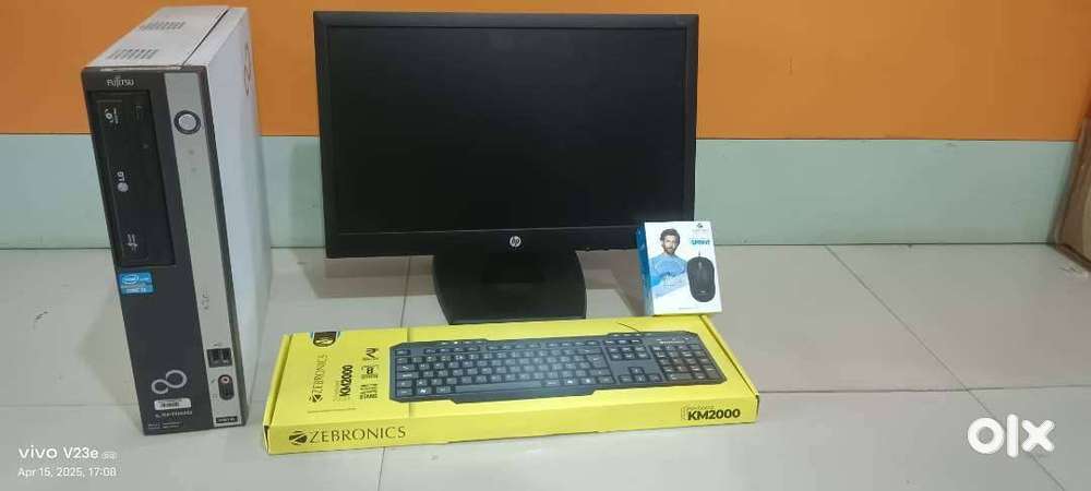 Dell cpu i5 2nd gen,8GB RAM,500GB HDD,HP monitor