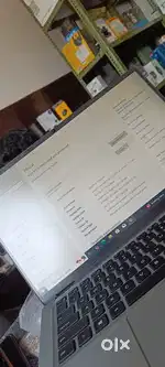 i7 8th Gen, 12 , 256Gb , a one condition touch display 4k ,price 27k