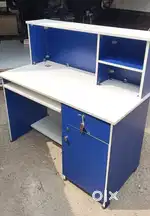 4feet reception table brand new