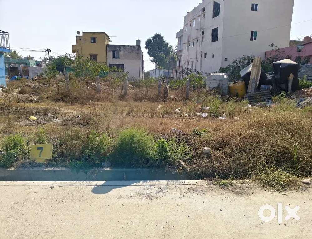 West-facing site for sale