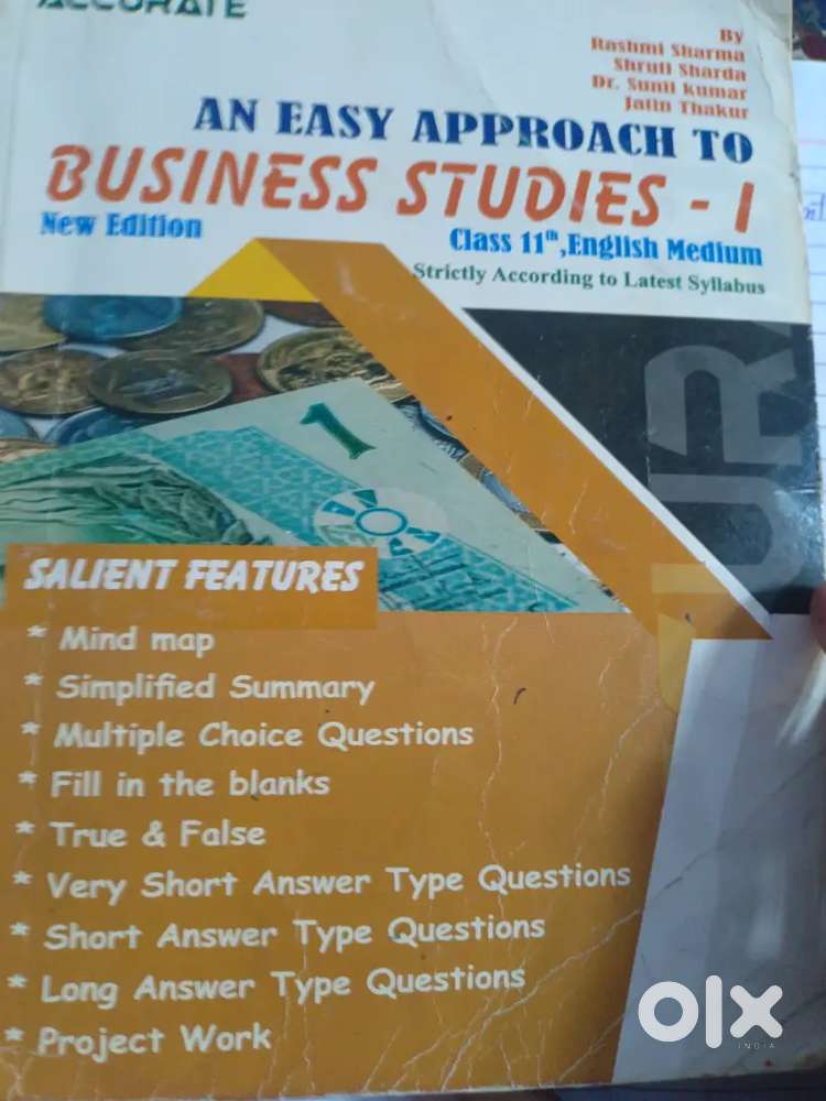 Bussiness studies-1,11th class,English Medium