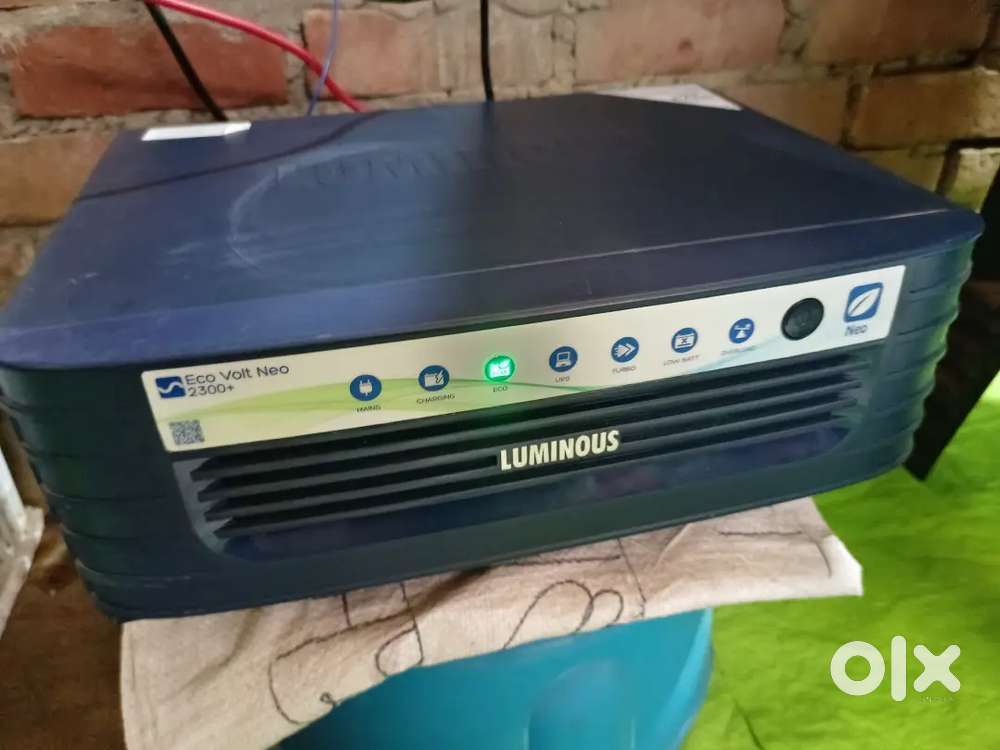 Luminous battery inverter
